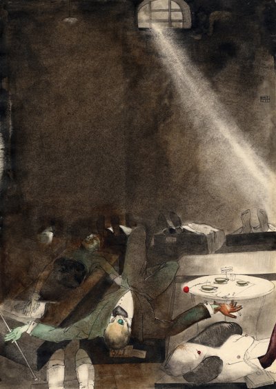 Fünf-Uhr-Tee in der Leichenhalle von Karlis Padegs